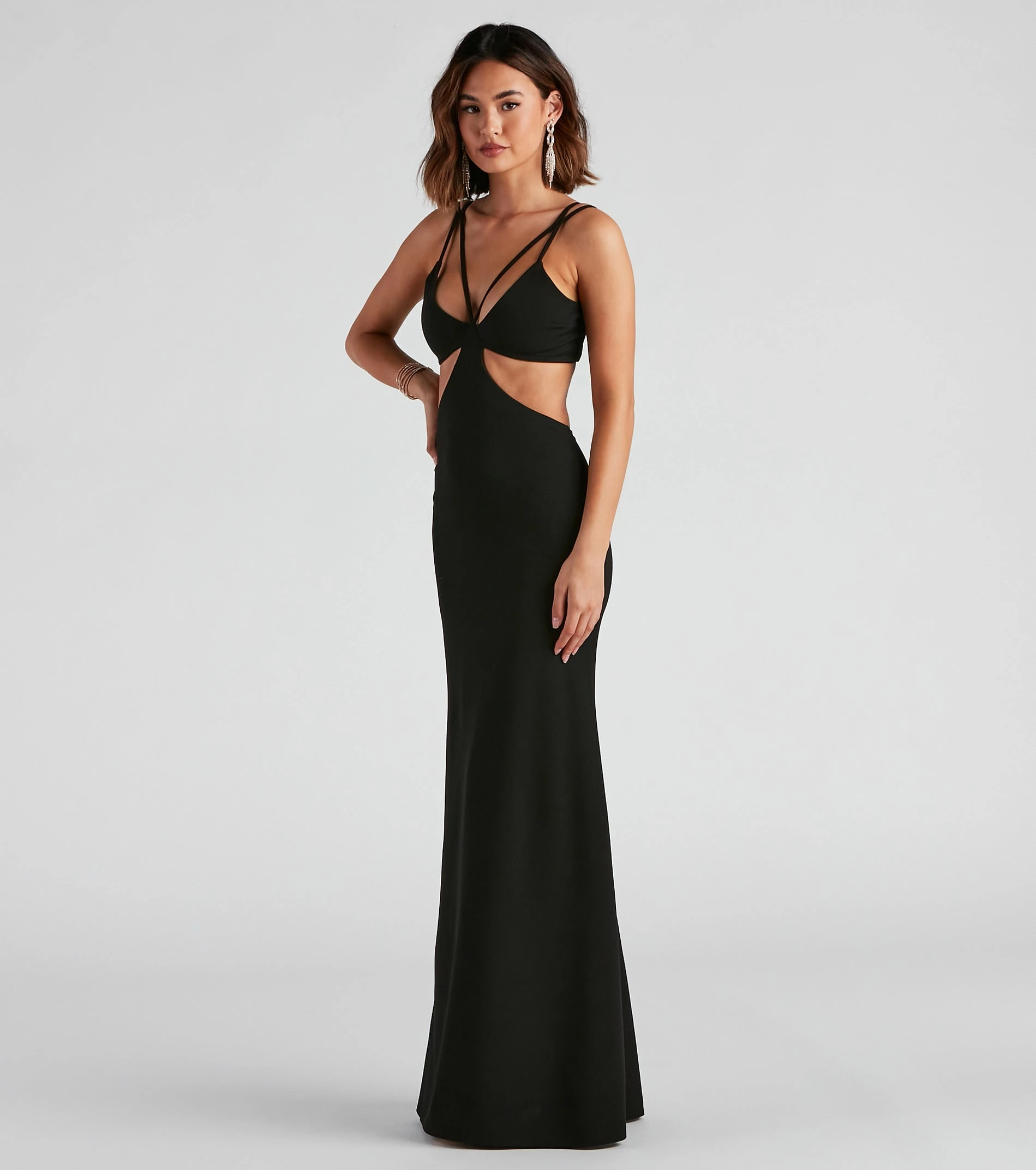 Windsor. Annah Formal Crepe Long Dress 9 Windsor. Annah Formal Crepe Long Dress - Image 7