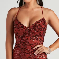 Windsor. Marleigh Formal Sequin Scroll Dress 29 Windsor. Marleigh Formal Sequin Scroll Dress -Deals Skirt Store 05002 2417 4