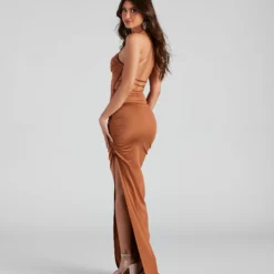 Windsor. Liliana Ruched Knit Formal Dress -Deals Skirt Store 05002 2458 2 dcec892f f072 45eb b0ef 0e176a79d2e4