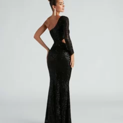 Windsor. Emmie Formal Sequin One-Shoulder Dress 14 Windsor. Emmie Formal Sequin One-Shoulder Dress -Deals Skirt Store 05002 2471 2 e6f8892e ec22 4f9e 8152 e520b738f8cf