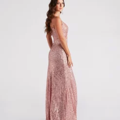 Windsor. Haven Cutout Sequin Formal Dress -Deals Skirt Store 05002 2507 2