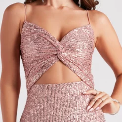 Windsor. Haven Cutout Sequin Formal Dress -Deals Skirt Store 05002 2507 4