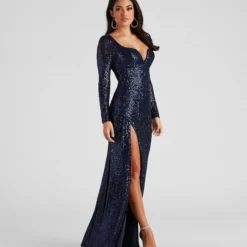 Windsor. Lyra Long Sleeve Sequin Mermaid Dress 8 Windsor. Lyra Long Sleeve Sequin Mermaid Dress -Deals Skirt Store 05002 2534 3 e62c847f 0cac 4d69 afbb a2e4960cb774