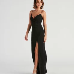 Windsor. Christly Formal Crepe Surplice Dress 22 Windsor. Christly Formal Crepe Surplice Dress -Deals Skirt Store 05002 2595 1