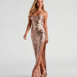 Windsor. Leah Formal Sequin Mesh Long Dress -Deals Skirt Store 05002 2641 3 9433b23a 9775 4e87 a2be f64b699523b7
