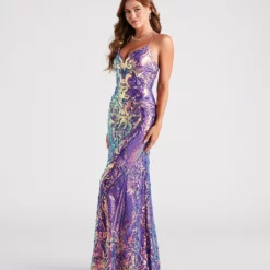 Windsor. Camren Formal Sequin Strappy Mermaid Dress 12 Windsor. Camren Formal Sequin Strappy Mermaid Dress -Deals Skirt Store 05002 2997 3 78e01e14 6308 4a9c 9db8 d15ae861b6d7