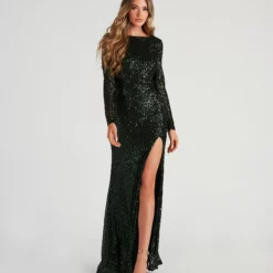 Windsor. Galinda Formal Sequin Mermaid Dress 15 Windsor. Galinda Formal Sequin Mermaid Dress -Deals Skirt Store 05002 3032 1