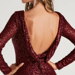 Windsor. Galinda Formal Sequin Mermaid Dress 13 Windsor. Galinda Formal Sequin Mermaid Dress -Deals Skirt Store 05002 3035 4