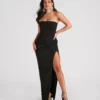 Windsor. Whittney Strapless High Slit Formal Dress 2 Windsor. Whittney Strapless High Slit Formal Dress -Deals Skirt Store 05002 3178 1 f9e16a08 4841 4b66 ac00 740442921f6a