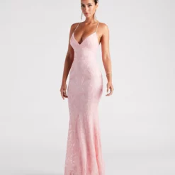 Windsor. Bethanie Formal Sequin V-Neck Mermaid Dress -Deals Skirt Store 05002 3948 3