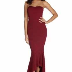 Windsor. Hollie Strapless Mermaid Dress