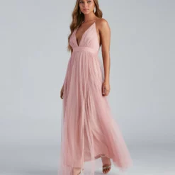 Windsor. Elisabeth Pleated Tulle Formal Dress -Deals Skirt Store 05002 4997 4 b139abea efe4 4d8b 932e 0a8b8e8e1fc2