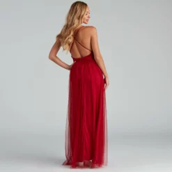 Windsor. Elisabeth Pleated Tulle Formal Dress -Deals Skirt Store 05002 4998 2