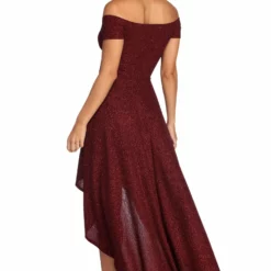 Windsor. Penelope Glitter Formal High Low Dress 8 Windsor. Penelope Glitter Formal High Low Dress -Deals Skirt Store 05002 5799 3