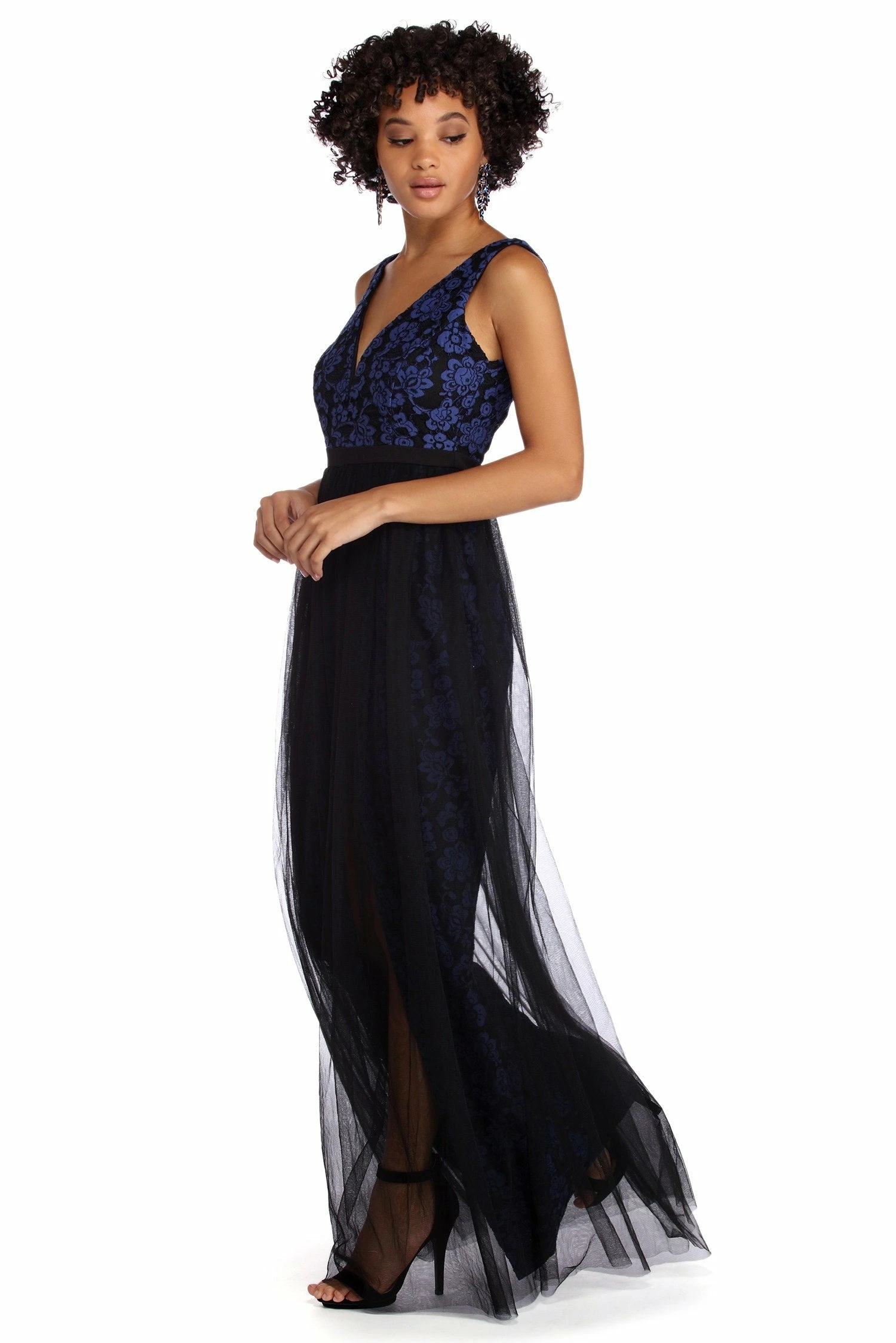 Windsor. Kaydence Formal Tulle And Lace Dress 4 Windsor. Kaydence Formal Tulle And Lace Dress - Image 2