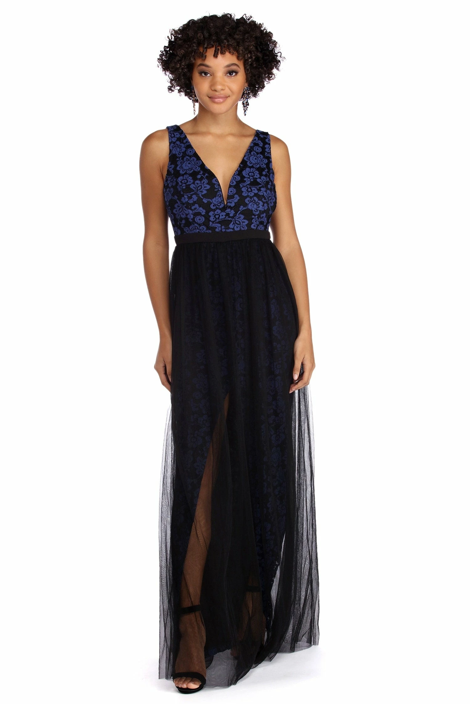 Windsor. Kaydence Formal Tulle And Lace Dress 7 Windsor. Kaydence Formal Tulle And Lace Dress - Image 5