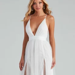 Windsor. Elisabeth Pleated Tulle Formal Dress -Deals Skirt Store 05002 6505 4