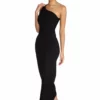Windsor. Selena Formal One Shoulder Ruched Dress 1 Windsor. Selena Formal One Shoulder Ruched Dress -Deals Skirt Store 05002 6702 1