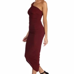 Windsor. Selena Formal One Shoulder Ruched Dress -Deals Skirt Store 05002 6703 2 afa30746 ae92 464b a0f3 bbdeb920a940
