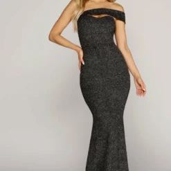 Windsor. Marlena Glitter Formal Gown