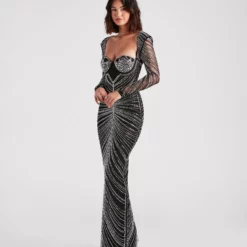 Windsor. Raelynn Formal Rhinestone Bustier Long Dress 8 Windsor. Raelynn Formal Rhinestone Bustier Long Dress -Deals Skirt Store 05002 6826 3 a15c25b7 c055 4bc0 a2b9 fab55c7c03bc
