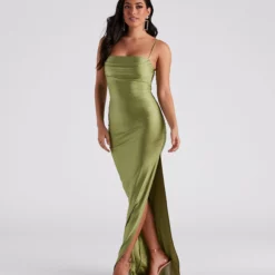 Windsor. Ella Cowl Neck Satin Dress 40 Windsor. Ella Cowl Neck Satin Dress -Deals Skirt Store 05002 6879 3 11b05832 8749 449b bb59 e4b3c7472de5