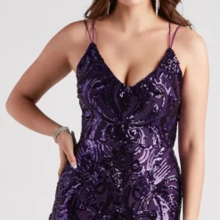 Windsor. Tabetha Formal Sequin Strappy Mermaid Dress -Deals Skirt Store 05002 6883 4