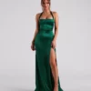 Windsor. Kenia Formal Satin Halter Long Dress 2 Windsor. Kenia Formal Satin Halter Long Dress -Deals Skirt Store 05002 6897 1
