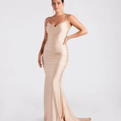 Windsor. Jamie Formal Cowl Neck Mermaid Dress -Deals Skirt Store 05002 6947 3