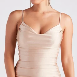 Windsor. Jamie Formal Cowl Neck Mermaid Dress -Deals Skirt Store 05002 6947 4