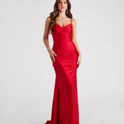 Windsor. Jamie Formal Cowl Neck Mermaid Dress -Deals Skirt Store 05002 6952 1