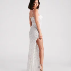 Windsor. Kaylie Iridescent Rhinestone Sheer Mesh Formal Dress -Deals Skirt Store 05002 6984 2 641f3c8c cb5b 4ca1 bd85 f7d73c3ec499