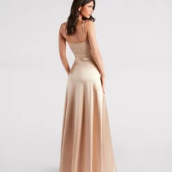 Windsor. Marissa Formal Satin Cowl Neck Dress -Deals Skirt Store 05002 7006 2 c902e0d4 5078 4dde 9e20 ae142febe798