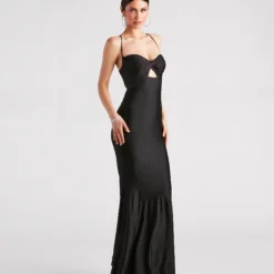 Windsor. Faye Rhinestone Lace-Up Mermaid Dress 8 Windsor. Faye Rhinestone Lace-Up Mermaid Dress -Deals Skirt Store 05002 7102 3