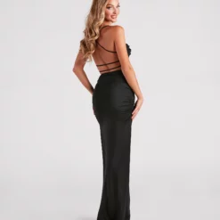 Windsor. Liliana Ruched Knit Formal Dress -Deals Skirt Store 05002 7134 2 617a8e9f c63c 464a a2dd 1fedb5e78042