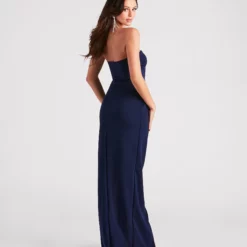 Windsor. Whittney Strapless High Slit Formal Dress -Deals Skirt Store 05002 7396 2 ab9657a9 f9c4 4ae4 865d ff518ceed95f