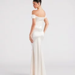 Windsor. Valencia Formal Off-The-Shoulder Wrap Dress -Deals Skirt Store 05002 7492 2