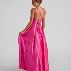 Windsor. Molly Satin Lace Up Ball Gown -Deals Skirt Store 05004 0153 2 41ca6294 9773 4b17 846d ec20281a844a