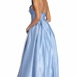 Windsor. Cindy Embellished Satin Ball Gown -Deals Skirt Store 05004 0524 3