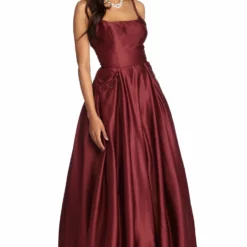 Windsor. Cindy Embellished Satin Ball Gown -Deals Skirt Store 05004 0525 1 edfd4bda 8f1b 4818 ae60 2872faf00315