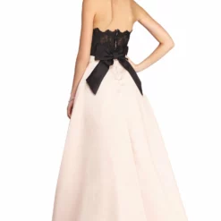 Windsor. Mina Satin And Lace Ball Gown