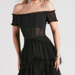 Windsor. Maggie Formal Tiered Tulle Dress 9 Windsor. Maggie Formal Tiered Tulle Dress -Deals Skirt Store 05005 0095 4
