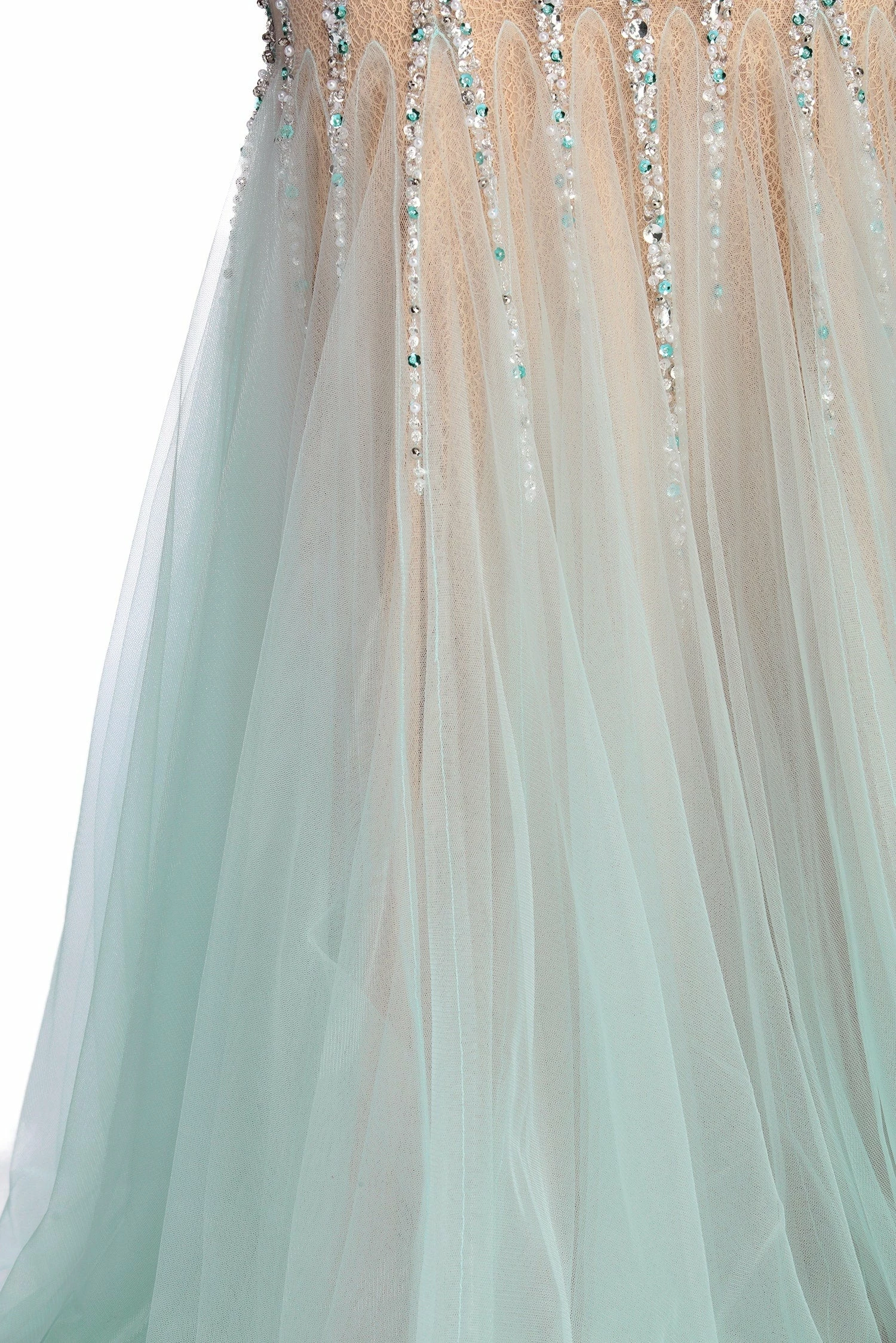 Windsor. Kari Strapless Beaded Tulle Dress 7 Windsor. Kari Strapless Beaded Tulle Dress - Image 5