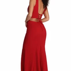 Windsor. Roxanna Formal Lattice Two Piece Dress -Deals Skirt Store 05006 0500 2