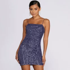 Windsor. Party Girl Sequin Mini Dress