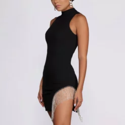 Windsor. Get It Together Mock Neck Mini Dress -Deals Skirt Store 05101 0181 3