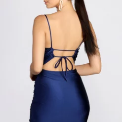 Windsor. V Right There Asymmetrical Mini Dress 11 Windsor. V Right There Asymmetrical Mini Dress -Deals Skirt Store 05101 0449 5