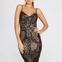 Windsor. Sultry Sequins Midi Dress -Deals Skirt Store 05101 0603 4 e86d9626 b66b 4288 9d8b a0e618e6e32f