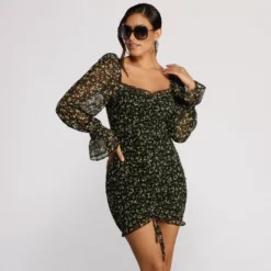 Windsor. For The Love Of Florals Mini Dress