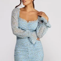 Windsor. For The Love Of Florals Mini Dress -Deals Skirt Store 05101 0846 3 362560be 7716 402b 8ef3 a4b51836de71